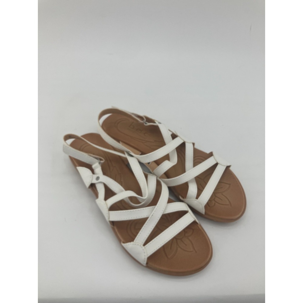 B.O.C Concept Altheda BC0001401 Sandals Women's 9 M White Faux Leather Strappy